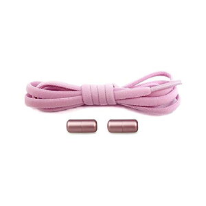 prendre 結ばない靴紐 ゴム 靴紐 ゴム靴ひも 伸縮 フィット スニーカー シューズ 靴 スポーツ アウトドア メンズ レディース キッズ シニア フリーサイズ (ピンク) PR-SL000-PK