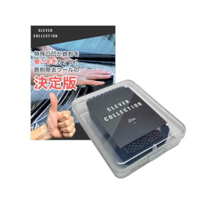 鉄粉取りスポンジ【CLEVER COLLECTION】Ska 鉄粉除去 ホイール鉄粉除去 車用鉄粉取り 鉄粉落としスポンジ 虫取り 1度でスッキリ ツルツルボディ クレバーコレクション