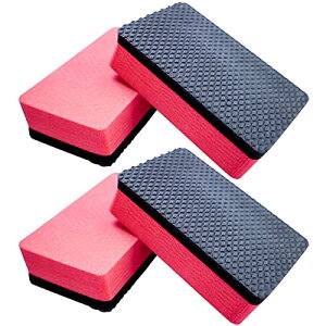 heizi 車 鉄粉取り スポンジ 4個セット 鉄粉除去 虫 鳥フン ピッチ タール 落とし クリーナー 洗車スポンジ (4個セット)