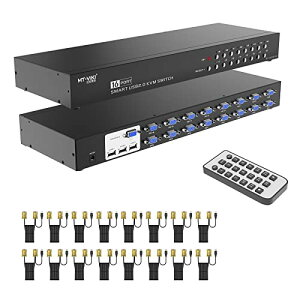 VGA KVMXCb` 16|[g USB2.0 MT-VIKI ؑ֊ 161o KVMR\[ 16|[g }jA ZN^[ 1UbN}EgΉ ^{bNXA_v^[ 16{VGA USB KVMP[ut
