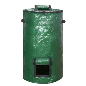 高耐久性 コンポスト 移動型 大容量125リットル プランター 剪定くず 収納 植え袋 コンポスト 容器 落ち葉処理 肥料袋 屋外 堆肥 廃棄物処理 生ゴミ 発酵 脱臭 家庭用 キエーロ式対応 コンポ