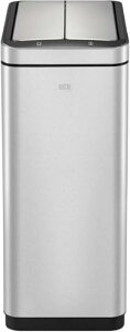 EKO ゴミ箱 自動開閉 デラックスファントム シルバー 30L センサー ふた付き インナーボックス有り EK9287MT-30L