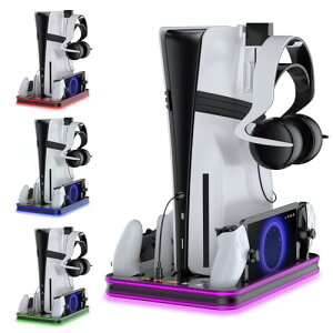 PS5 Pro/PS5 Slim/PS5Ή cuX^h yVo5-in-1zps5p Rg[[ [dX^h @\pt@ for PlayStation 5 Prop cu V^ pt@ [dwvt PS5蕿aPS Portal