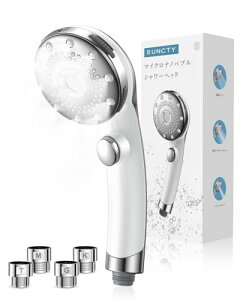 RUNCTY �V�����[�w�b�h �}�C�N���i�m�o�u�� 5�i�K���[�h ������ �茳�~�� �V�����[ �w�b�h �ߐ� ������ �i�m�o�u�� �ۉ� ���� ���� ����P�A �~�X�g�V�����[ �ɍא��� �ь����ꏜ�� �����C