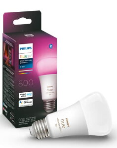 Philips Hue(tBbvXq[) X}[gd X}[gCg LEDd E26 X}[gLEDd Ɩ v AlexaΉ tJ[ dF F 60W`  Echo Google Home Siri y{Kiz t