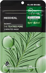 MEDIHEAL OFFICIAL(fBq[) 3~jbc}XN(THE eB[c[|A) 7 3 Minutes Mask (THE Teatree Pore) 7P (1SET) Z  ێ ̃CN ̐ LPA XLPA rh~PA  (1SE