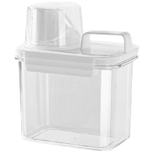 FJmark ペットフードストッカー 保存容器 密閉 犬用 猫用 軽量カップ付き (小)