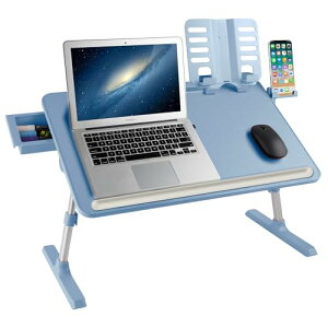 SnailM-JOY ベッドテーブル 折りたたみテーブル 一人暮らし 0°~90°傾斜角度 ローテーブル ミニテーブル 幅58×奥行37×高さ32cm 高さ調節可能 机 折り畳 ちゃぶ台 小さい机 ベッド 北欧 おしゃれ