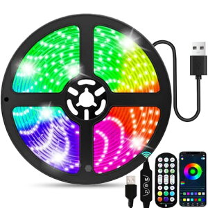LEDe[vCg RGB F 5 m USB LEDvohARGB LEDerobNCgLEDvoh 4[hALEDvohƉyLEDvohARLED`F[tAƒAe