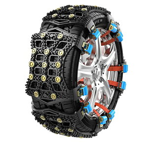 MAXWIN �^�C���`�F�[�� ����� 6�{�Z�b�g �V�`�F�[���K���Ή� �y��165�`265mm�Ή�/R12-R19�K�p�z 2�֕� �ȒP��t �W���b�L�A�b�v�s�v �X�m�[�`�F�[�� ���p K-TIR05