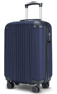 [Bargiotti] ABS�X�[�c�P�[�X �L�����[�o�b�O �L�����[�P�[�X ��e�� ���y�� TSA���b�N �_�u���L���X�^�[ �É� ���s �r�W�l�X�c (�l�[�r�[, Small)