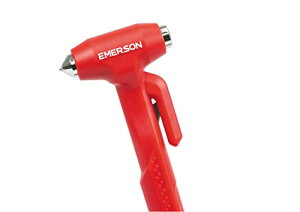 エマーソン(Emerson) 車用ライフハンマー 緊急脱出用窓ガラス割り機能 錆びにくいステンレス製シートベルトカッター付き ドイツGS規格認証 力を入れずに引くだけで楽々切断 超硬質タングス