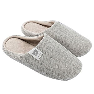 【SLITA】スリッパ 室内 ルームシューズ 室内履き 静音 超軽量 レディース メンズ 防水 滑り止め 洗える 柔らかい あったか グレーS