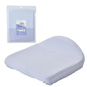 nishikawa 【 西川 】 キープス サポートクッション 専用カバー 44X41X18cm用 お尻のまくら 洗える ぴったりフィット やわらかニット ゴムで取り付け簡単 ラベンダー PG84320622