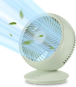 サーキュレーター 扇風機【DCモーター&節電対策】首振り 3段階風量調節 左右90°自動首振り 静音 壁掛け 卓上型 パワフル送風 車 キャンプ 6畳 dc扇風機 空気循環 冷房 部屋換気 梅雨 衣類乾