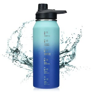 BottHealth ۗ  1bg 1000ml @r  Rh~ SUS304 XeX ^fM X|[c{g y 􂢂₷ L {g XeX ^ ⋋ Rɂ u[&~g