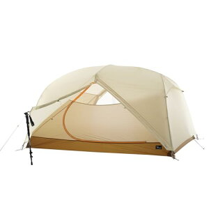 Vidalido テント 軽量 1~2人用 15Dナイロン 登山 ソロテント ツーリング テント【専用グランドシート付き】 5000mm 耐水圧 山岳 2人用 軽量 コンパクト 自立式 前室付き 二重層 ソロキャンプ アウ