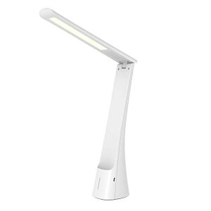 LEDデスクライト USB充電式 ホワイト_DS-LD24AG-W 06-1698