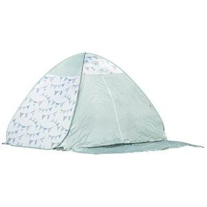 2025 NEW ワンタッチテント フルクローズ SUNNYSTORY ガーランド グリーン ポップアップテント 両面メッシュ 3人用 4人用 テント サンシェード 軽量 簡単 設置 コンパクト 日焼け対策 紫外線 UVカ