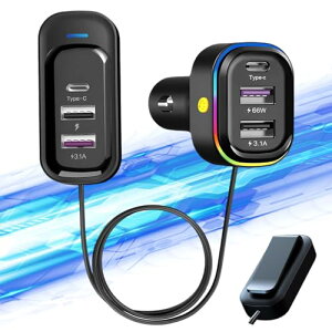 Y m[g e-Power VK[\Pbg USB  ԍ [d Nbv X}z SԎΉ J[`[W[ 81W LED }  12V/24V ԗp 6A 1.5md WeCar