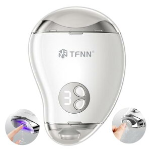 電動爪切り TFNN 爪切り 電動つめ削り 足の爪 2in1 爪磨き つめきり 角質ケア 爪やすり LEDライト付き 巻き爪 厚い爪 爪ケア USB充電式 ワイヤレス 3段階スピード 爪研ぎ 足爪用 赤ちゃん 介護用