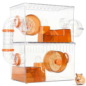 rloao nX^[ P[W ^  ʋC AN 2K 񂵎ԕt {gt 13_Zbg RDIY 360°NA |₷ gȒP hamster cage ʋC݌v  P[