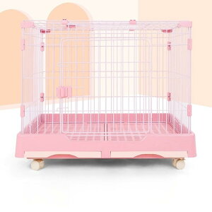 TY N&S ペットケージ 小動物ケージ 犬ケージ 猫ケージ キャットケージ キャスター付き トイレ付き 引き出しトイレ 猫 犬用 屋根付き 天窓 脱走防止 組立簡単 掃除簡単 いぬ ネコ うさぎ ハ