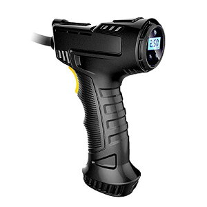 BRAVE デジタル 圧力計付 充電式 コードレス 電動 エアコンプレッサー 2000mAh 電動空気入れ ボール 自動車 自転車 MV-DEAKOAIR