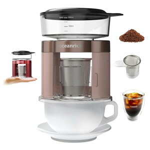 oceanrich Plus (�I�[�V�������b�` �v���X) �����h���b�v�E�R�[�q�[���[�J�[ 250ml �X�e�����X�t�B���^�[ �h���b�v�o�b�N 2Way�Ή����f�� ���[�Y�S�[���h