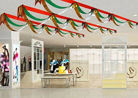 クリスマス 天井飾り 壁飾り ぶら下げ旗 3層の5m5波 2個ボール 4個ベル パーティーグッズ クリスマス用ガーランド 店舗 ホテル 自宅 クリスマスオーナメント デコレーション Christmas 雰囲気満