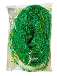 haoa 園芸ネット つるネット 誘引ネット 家庭菜園 野菜や花の誘引に 10cm角目 太糸 1.8m×3.6m グリーン