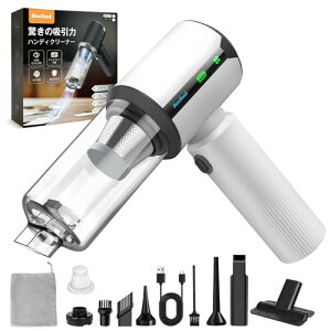 BeeTool �n���f�B�N���[�i�[ ���@�\ �y3��z�����[�h���f�B�X�v���C���ځz40000Pa �����̋z���� �ԗp�|���@ �R�[�h���X �������/�z������/��C����/��C���� �n���f�B�|���@ ���͋z���� �ی�