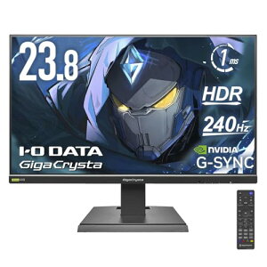 IODATA �Q�[�~���O���j�^�[ 23.8�C���` GigaCrysta 240Hz ADS�p�l�� 1ms �V���h�E�u���b�N ���P�_�ۏؑΉ�(HDMI×2/DisplayPort/VESA�Ή�/�y���T�|�[�g/���{���[�J�[) EX-GD242UDB