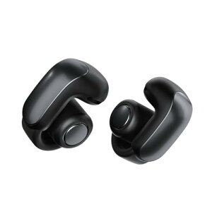 Bose Ultra Open Earbuds ��ԃI�[�f�B�I �C���z�� �I�[�v���C���[ ���S ���C�����X Bluetooth�ڑ� �}�C�N�t �ő�7.5���ԍĐ� �h�H �u���b�N