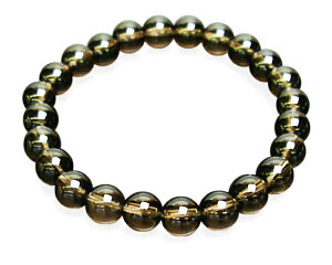 ブレスレット スモーキークォーツ 8φ 23玉