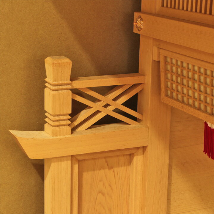 楽天市場】【アウトレット】 内祭用大型神殿 こけら葺雛御殿 〈R-502 