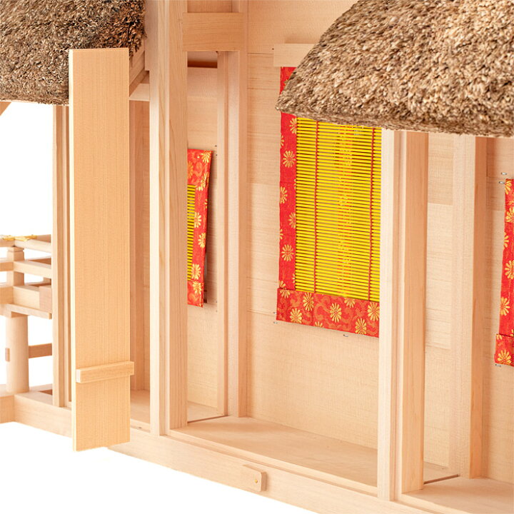 神棚 茅葺 約40*40*30cm