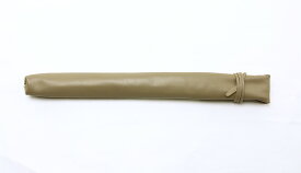 【 伊勢 宮忠 】【 龍笛袋 本皮製 】幅4.5cm 長さ54cm 雅楽 龍笛 龍笛袋 龍笛 和楽器 ケース 収納