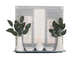 神棚 モダン 壁掛け シンプル デザイン かんたん お札 伊勢 神宮 開店 新築 マンション 【 Wall神棚 五十鈴川 ブラック〈W-3〉 】