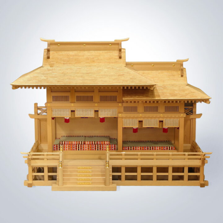 楽天市場】【アウトレット】 内祭用大型神殿 こけら葺雛御殿 〈R-502 
