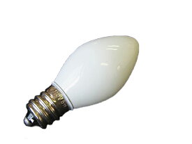 ローソク灯（1灯立） 交換電球 コード式用（110V）