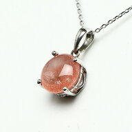 【楽天スーパーSALE】【10%off】 ペンダントトップ ストロベリークォーツ（カザフスタン産） SV No.2