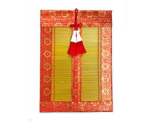 神棚 内陣用 小御簾(両面仕上・中央扉)〈K-4用〉