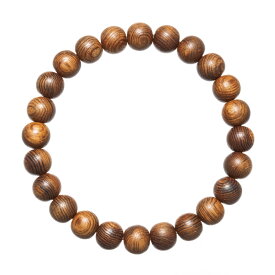 ブレスレット 伊勢内宮 御山杉 8mm 24玉 （アソート） No.5