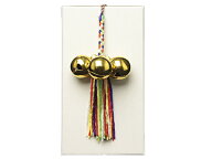 【 伊勢 宮忠 】【 幸鈴（さちすず） 】( 全長12.5cm 直径1.6cm 12g ) 1個 神具 しんぐ すず 鈴 根付 キ…