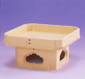 【 伊勢 宮忠 】【 遠山三方 木曽桧 1尺 】幅29.8cm 奥行き29.9cm 高さ15.9cm 神棚 神具 神饌 お供え お供え台 台 鏡餅 ひのき ヒノキ 三宝 さんぼう さんぽう