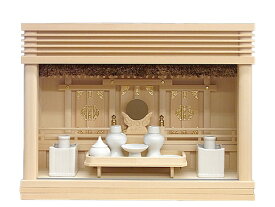 【 伊勢 宮忠 】【 神具セット（スライドを使用しない）〈K-26用〉 】神棚 神具 家庭用神祭具 家庭用箱組神棚 箱組 箱入り 箱入 檜 ヒノキ ひのき