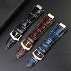 腕時計 ベルト パテックフィリップノーチラス 5711 5726 5712 互換 社外品 スポーツブレスレット 25*13 ミリメートル 革ストラップ 男性 女性 ブラウン ブラック ブルー バックル付き コネクターの有無は選択 シルバー ゴールド ローズゴールド おしゃれ ファッション