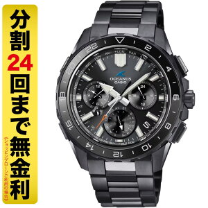 �y10%OFF�N�[�|���ł����z�J�V�I �I�V�A�i�X OCW-P3000B-1AJF �J�V���� �d�g�\�[���[ �����Y �r���v Bluetooth �`�^�� CASIO OCEANUS CACHALOT 24�񖳋���