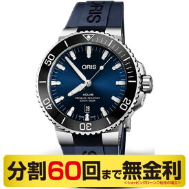 オリス ORIS アクイスデイト 45.5mm 腕時計 メンズ 自動巻 ダイバー 01 733 7730 4135-07 4 24 65EB（60回無金利）